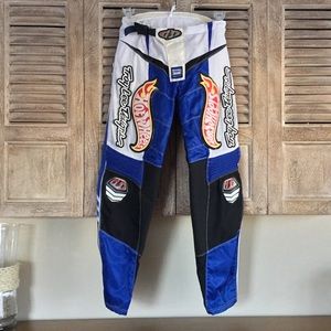 NEW Troy Lee Designs Men Hot Wheels pants size 30”